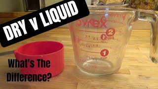 Dry versus Liquid Measuring Cups - Crazy for Crust