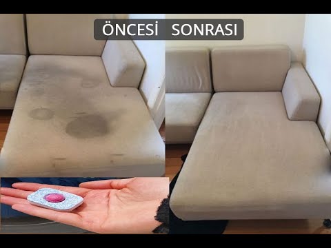 Bu Yöntem İnatçı Kirleri Kolayca Çıkarır / Evde Koltuk Temizleme