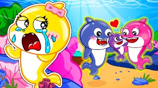 Baby Shark SAD CARTOON : Yellow Shark is Abandoned  || Baby Shark Animation