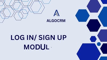 How to Signup & Login In ALGO-CRM (Hindi)