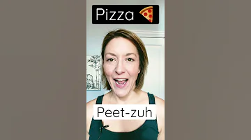 How to Pronounce 🍕 PIZZA 🍕 - #SHORTS Quick English Pronunciation Mini Lesson