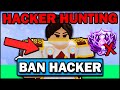 *BANNING HACKERS* WITH A MODERATOR... (Roblox Bedwars) Ft @NubNationYT