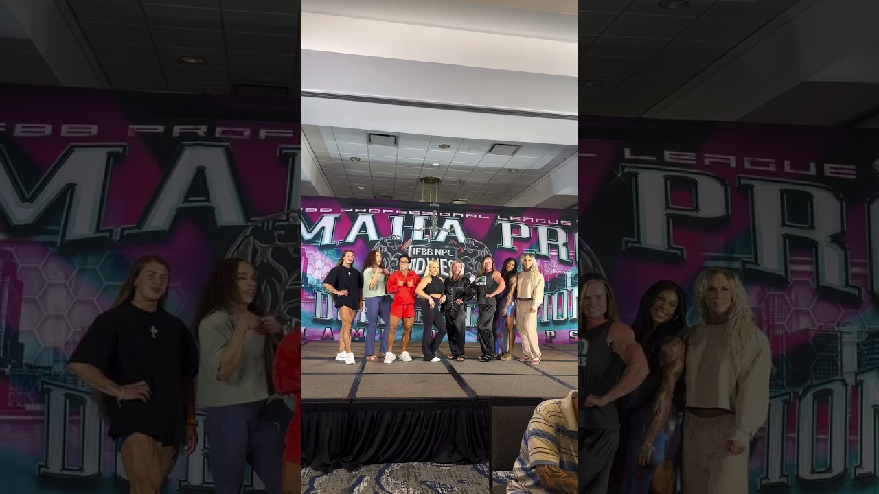 WPD check ins - Omaha 2026 #womensphysique #ifbbproleaguewpd