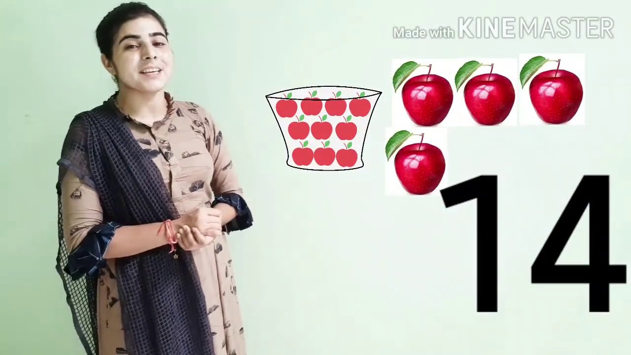Learn counting 1 to 20 with rhyme in Punjabi YouTube