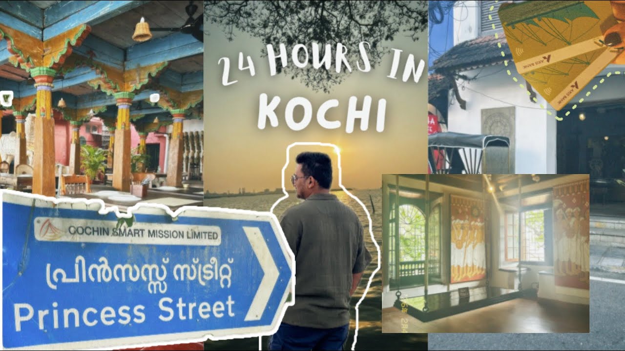 GOD’S OWN COUNTRY- KERALA | KOCHI | FIRST TRIP 2026 | 24hrs in kochi - fort kochi🐚⛴️