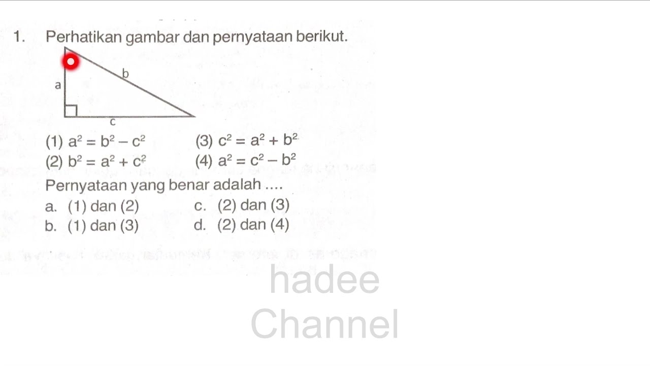 Perhatikan gambar prisma segitiga berikut pernyataan berikut yang benar adalah