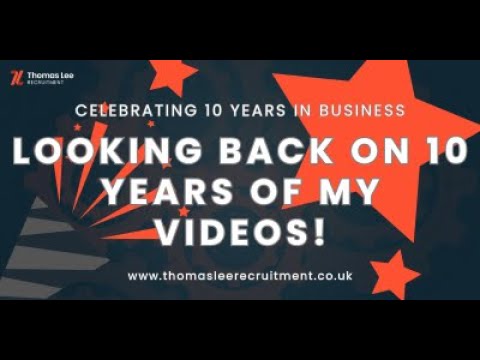 10 Years in business, looking back at 10 years of my videos!
