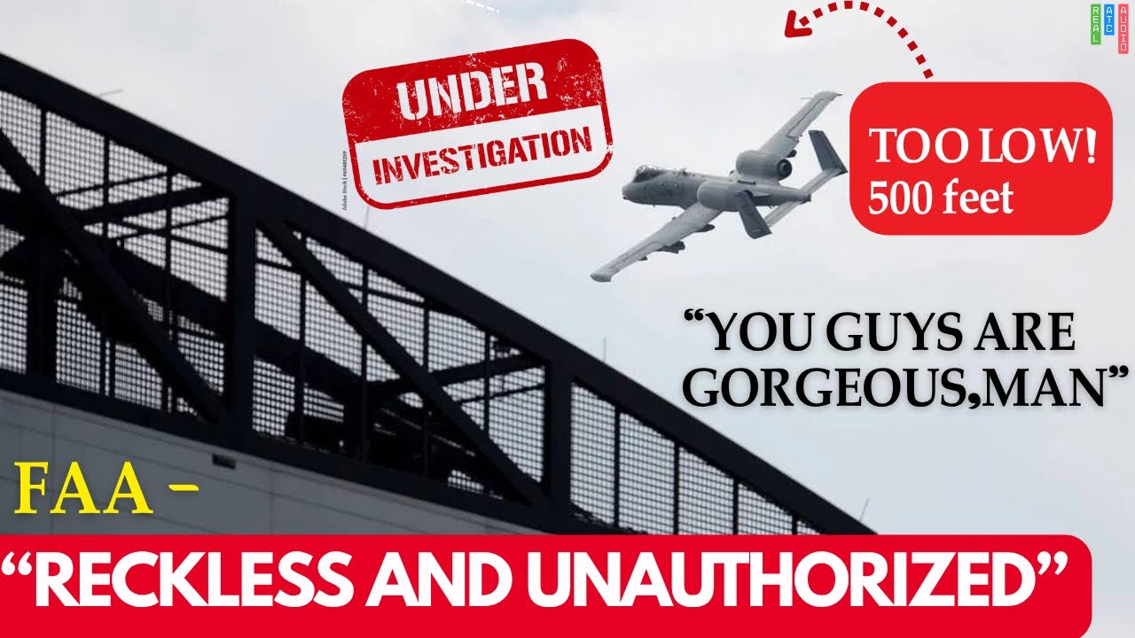 USAF Grounds A-10 Pilots After “Reckless and Unauthorized” NFL Flyover! 