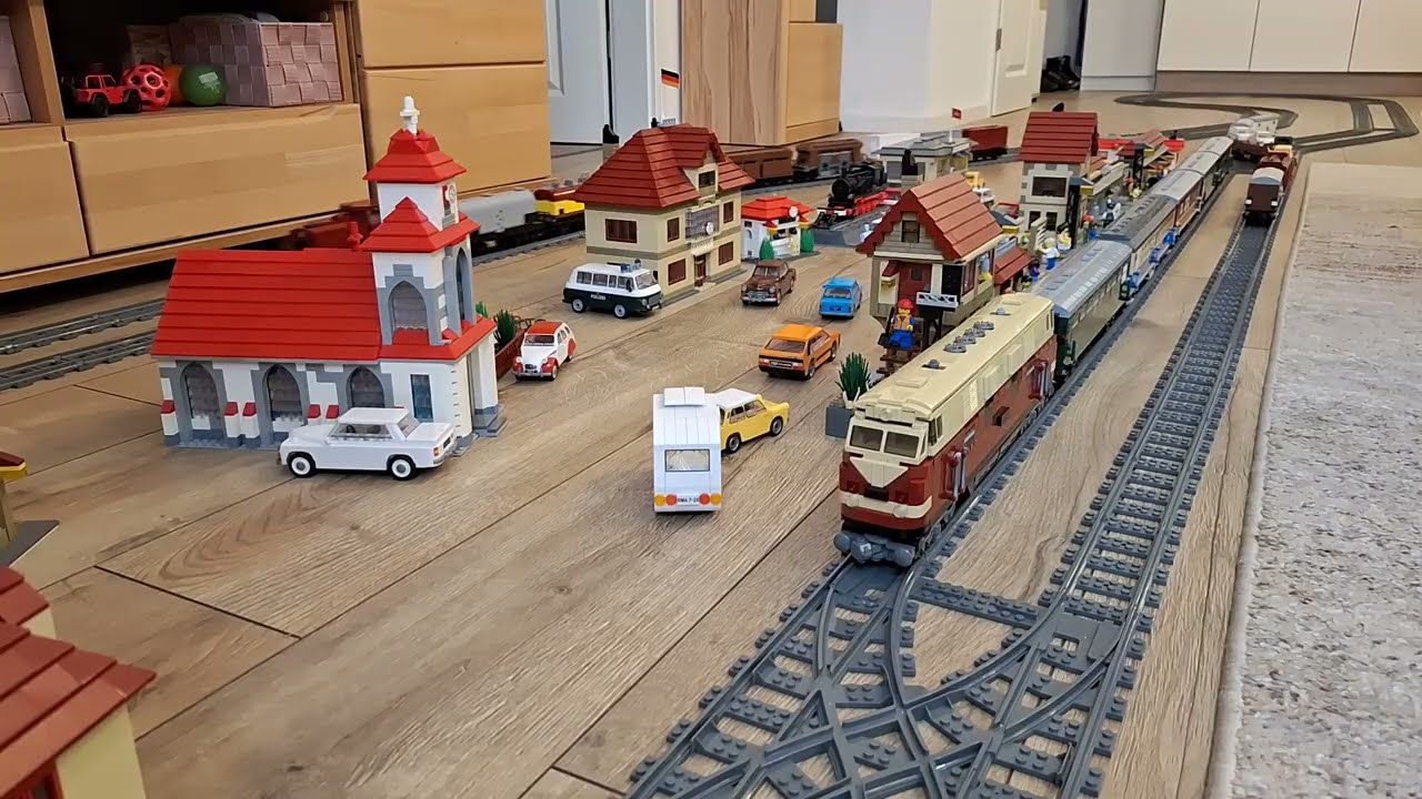 Long Trains - Lange Züge & Zugbetrieb satt mit CRASH am Videoende