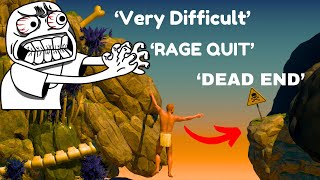 This Game Made Me Rage Quit 😡!! A Difficult Game About Climbing - Part 1