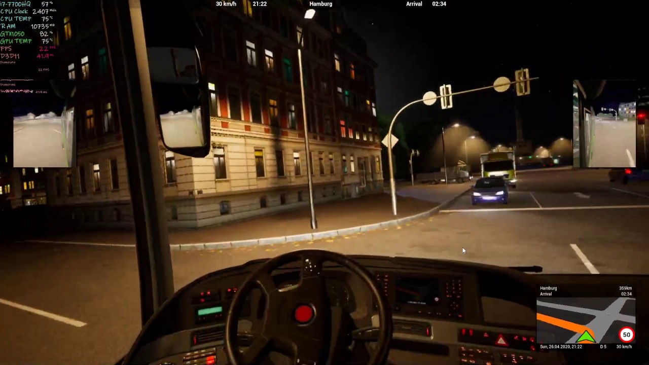 Fernbus Simulator Route Berlin Hamburg Youtube