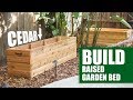 Build Your Own Cedar Raised Garden Bed | DIY