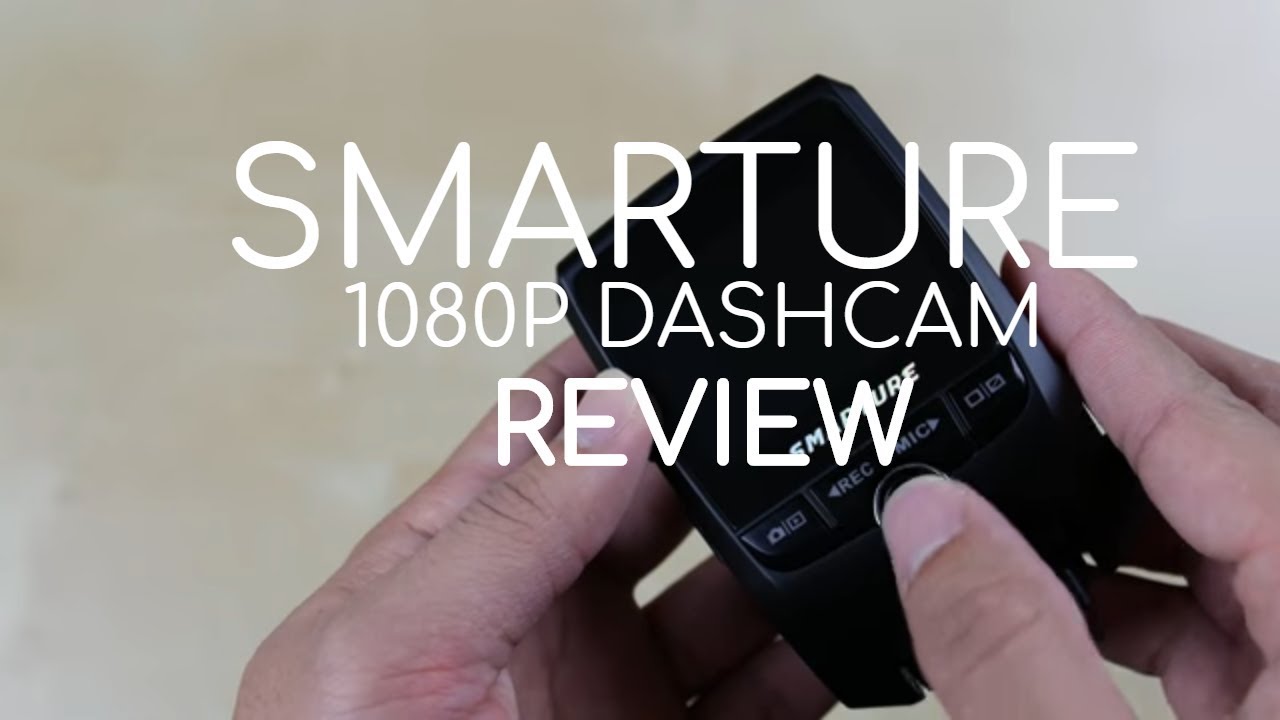 SmarTure 1080P WiFi Dash Cam REVIEW - YouTube