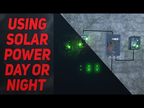 simple rust electricity guide charging battery while using solar panels