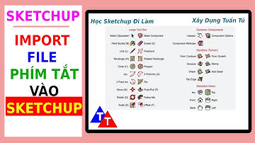 IMPORT FILE PHÍM TẮT SKETCHUP - XÂY DỰNG TUẤN TÚ