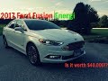 2017 Ford Fusion Titanium Energi Review!