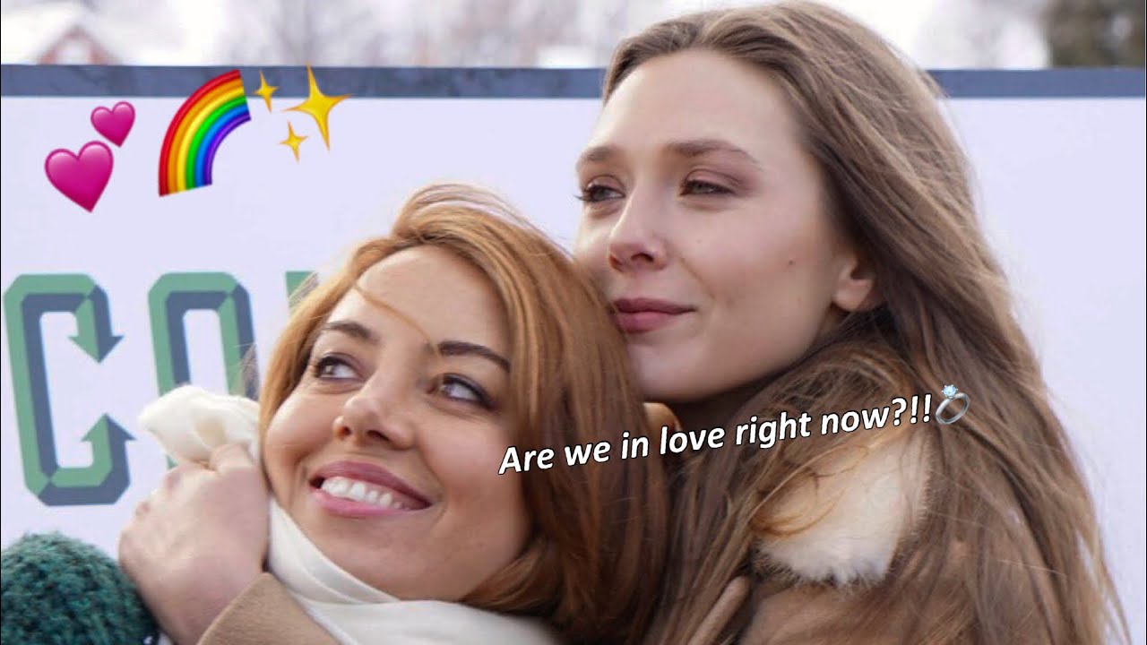 Aubrey Plaza And Elizabeth Olsen Being In Love With Each Other For 4