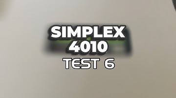Simplex 4010 Test 6