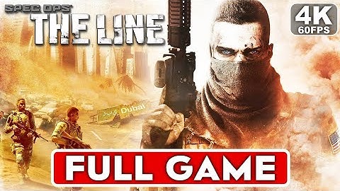 SPEC OPS THE LINE Gameplay Walkthrough FULL GAME [4K 60FPS ULTRA] - No Commentary