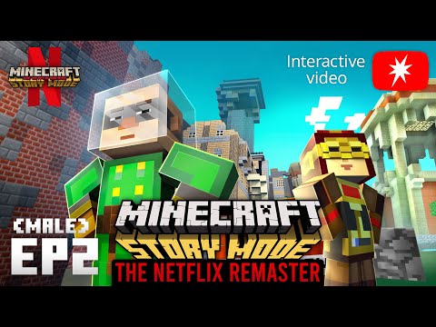 Minecraft Story Mode  Netflix Trailer 