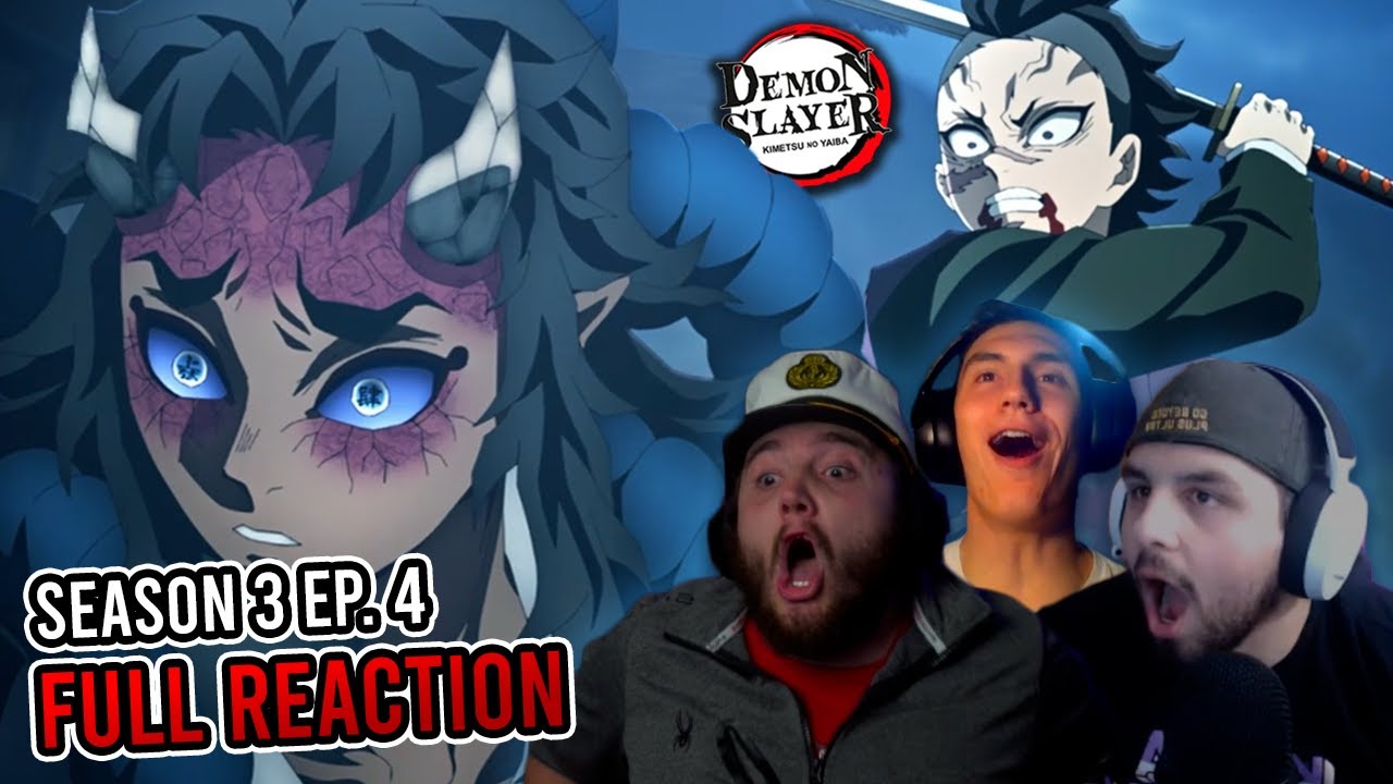 GENYA A DEMON!?  Demon Slayer Season 3 Episode 4 REACTION!!! 