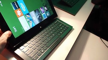 Sony Vaio Duo 11 hands-on video