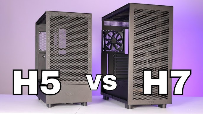 NZXT H7 Flow & Elite Case Review: Thermals, Cable Management, & Noise 