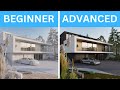 Enscape exterior  beginner to advanced full tutorial