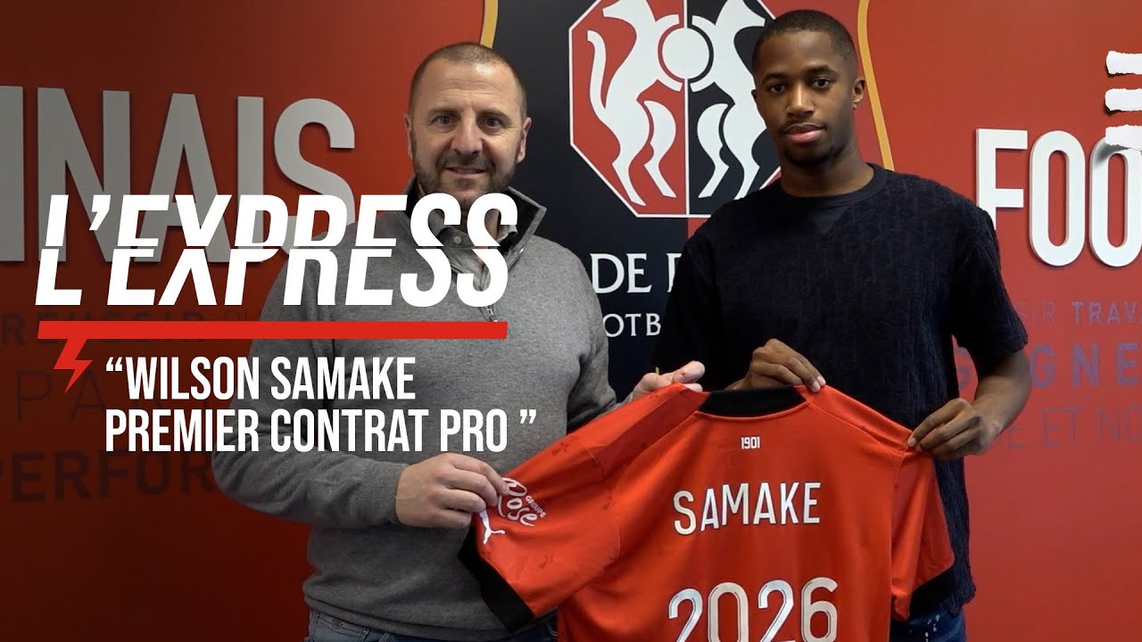 Wilson Samake signe son premier contrat pro avec le SRFC