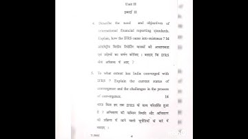 m.com 2nd year accounting standard & financial reporting exam mdu 2022#shortvideo