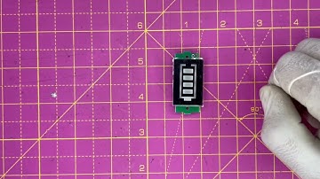 How To Use Lithium Battery Capacity Indicator Module?