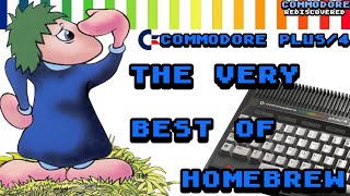 The Very BEST Commodore PLUS/4 Homebrew GAMES of Recent Years