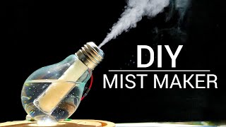how to make humidifier at home | DIY ultrasonic mist maker