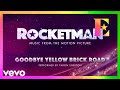 Cast of rocketman  goodbye yellow brick road visualiser