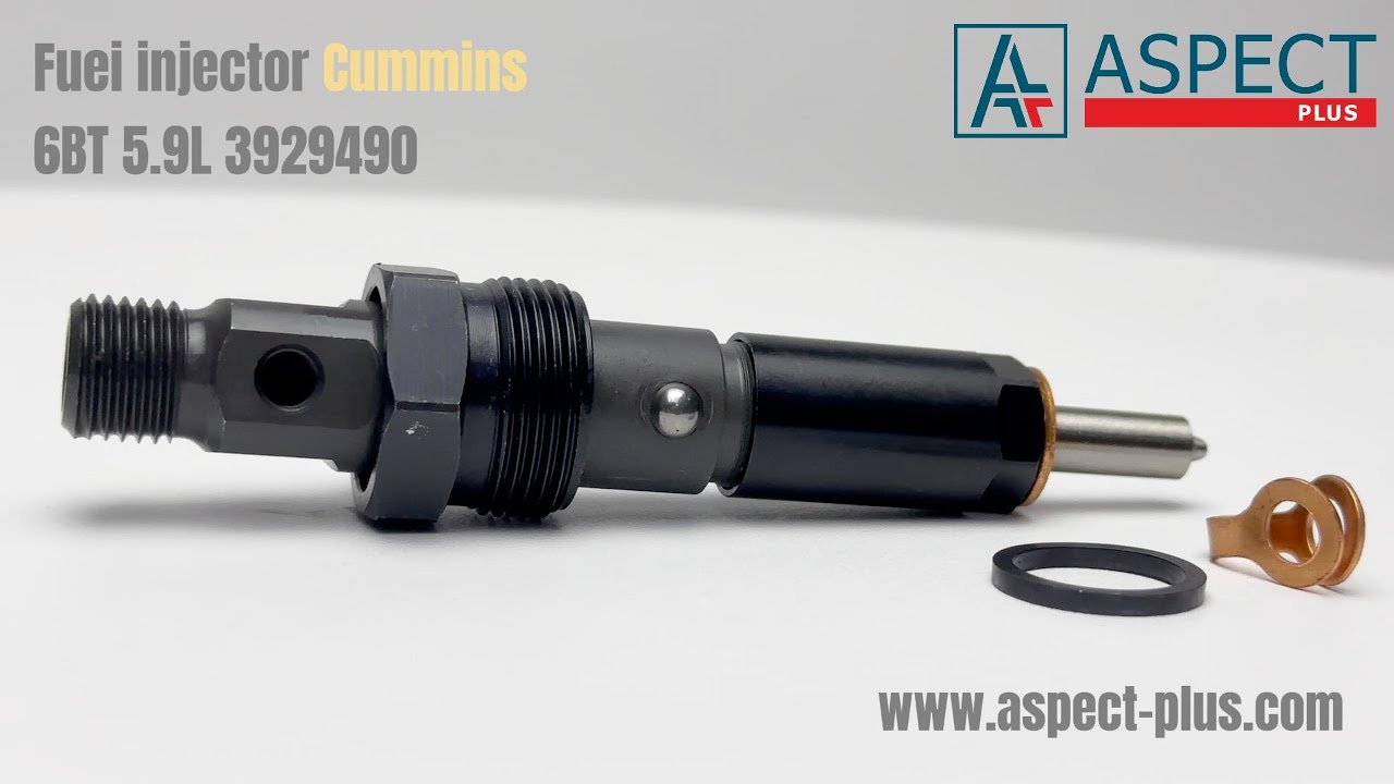 Fuel Injector 3929490 Cummins Cummins 4BT, 6BT Genuine #injector - YouTube
