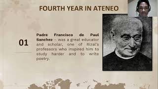 A GROUP REPORTING ABOUT JOSE RIZAL TEACHERS IN ATENEO DE MUNICIPAL AND UST