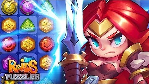 Raids & Puzzles RPG Quest android game first look gameplay español