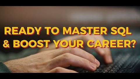 Learn SQL Fast 🚀 Beginner to Advanced SQL Course + Certificate | iwanttolearnsql.com