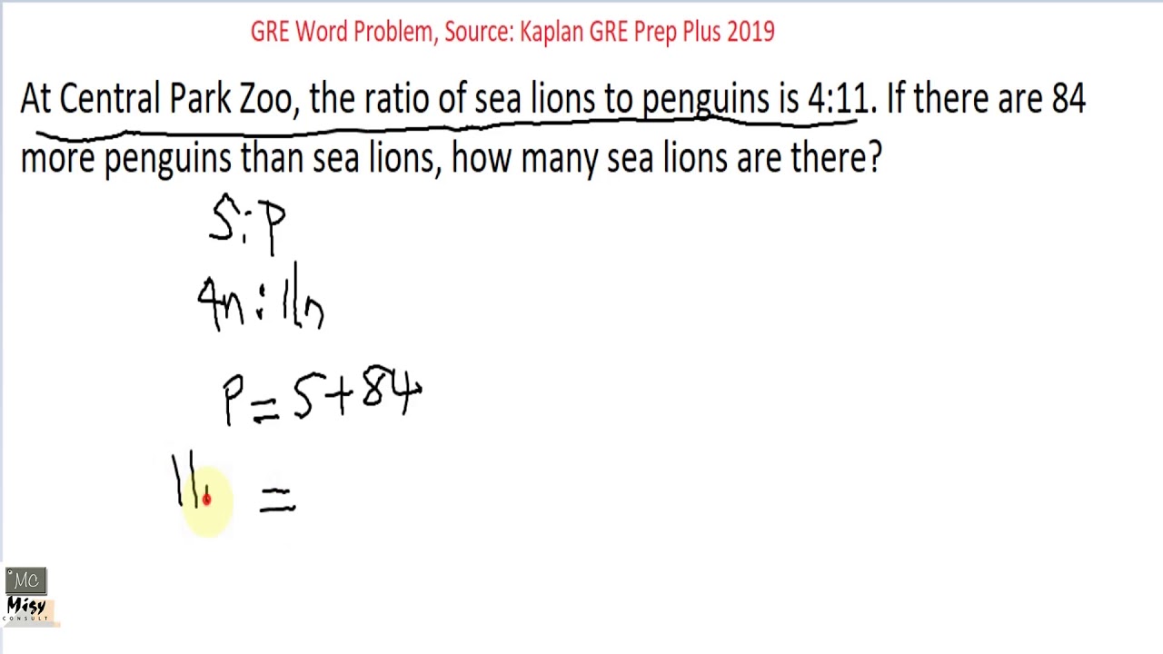 GRE Word Problem1 YouTube