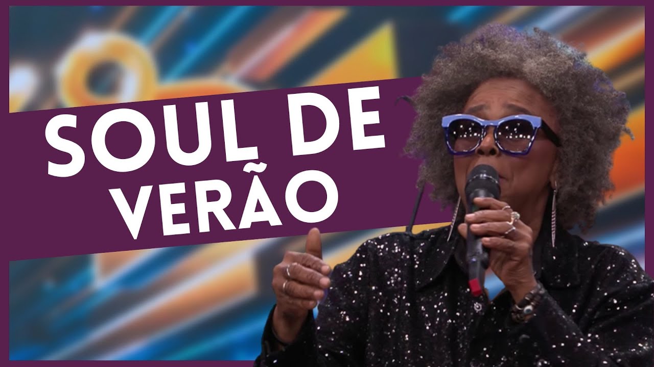 Soul De Verão: Sandra de Sá canta sucesso no palco do Faustão