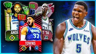 The Minnesota Timberwolves Team Builder In NBA Live Mobile!