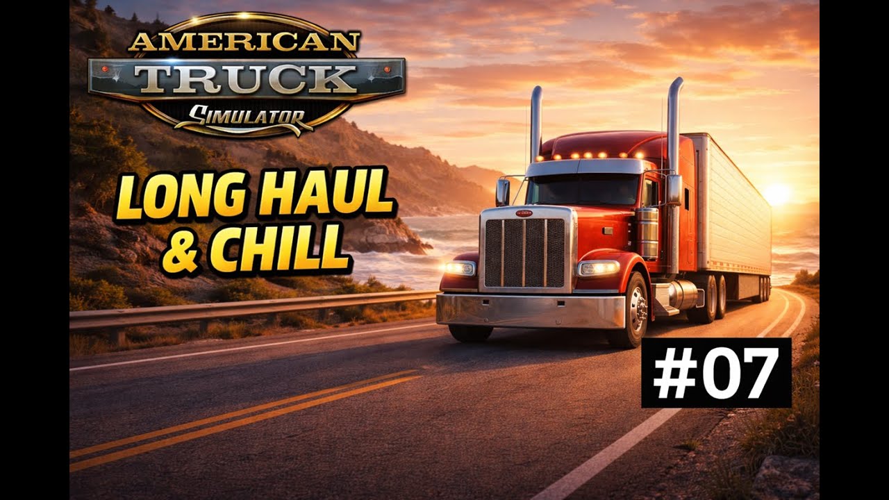 American Truck Simulator | #07 | Thompson Falls → Havre