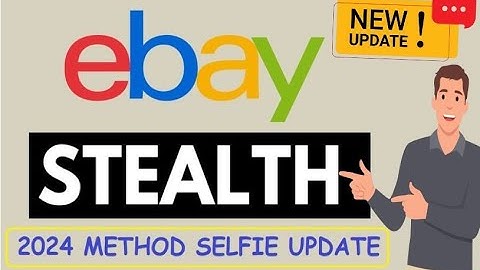 CREATE BUSINESS EBAY STEALTH ACCOUNT USA FULLY VERIFIED 2024 METHOD ( THE LAST SELFIE UPDATE )