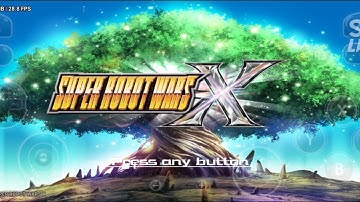 Super Robot Wars X | Egg NS version 3.0.6 | Touch Controls | Swtich Emulator