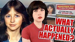THE BIZARRE DISAPPEARANCE OF BARBARA LOUISE COTTON All Persons of Interest Are Deceased