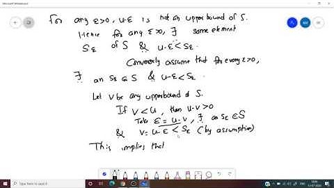 Completeness Property of Real Number Part-2 by Dr. Krishna M