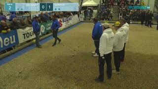 National de Tours à pétanque : Quintais et Suchaud face à Delavault