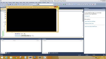 increment and decrement operator in c#