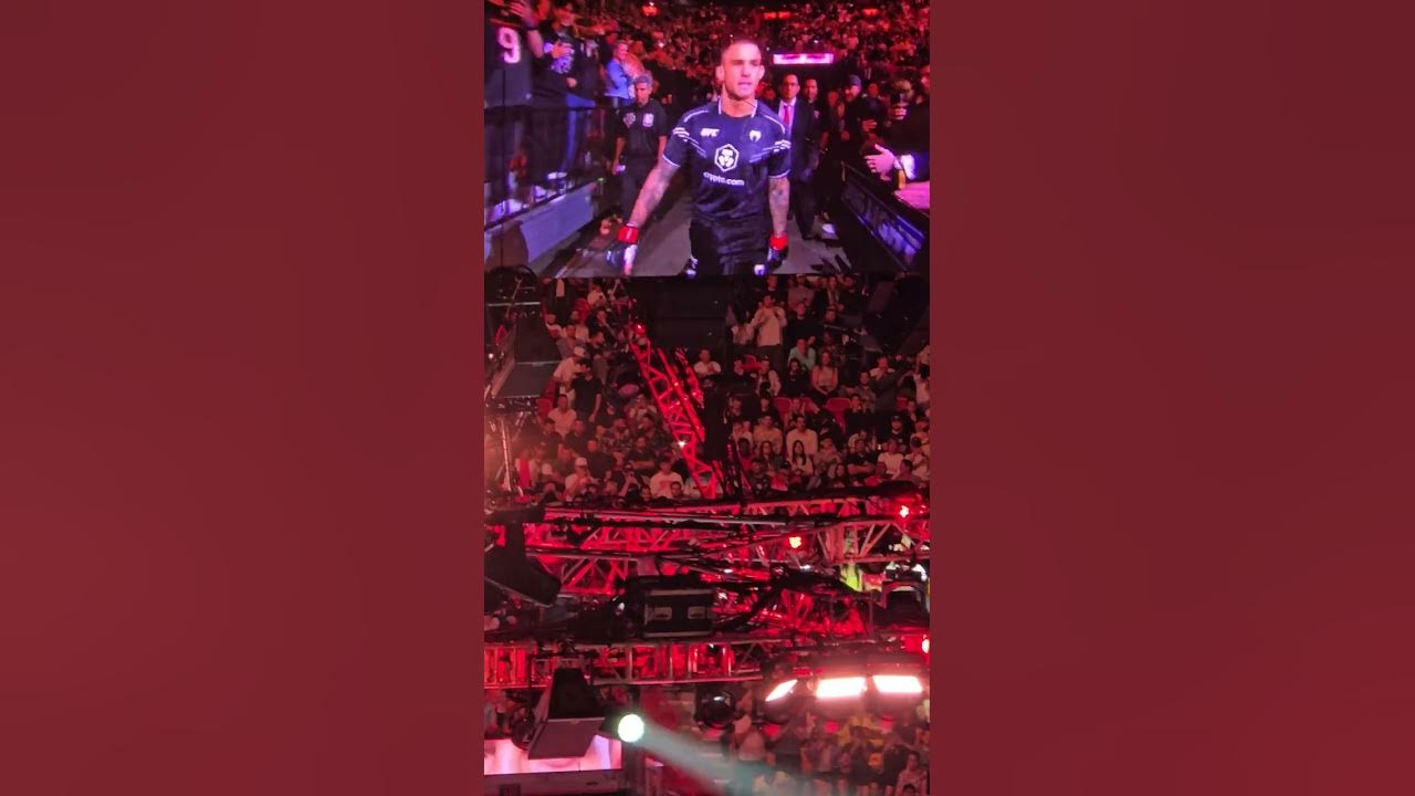 UFC 299 Dustin Poirier walkout YouTube