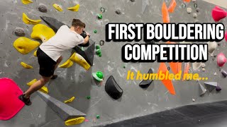 My First Bouldering Competition (It Humbled Me)